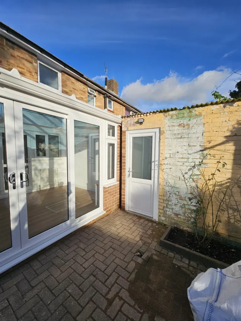 Conservatory replacement – Building work