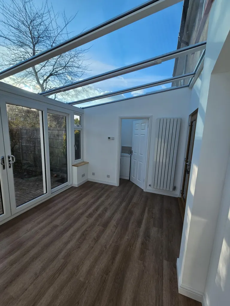 Conservatory replacement – Building work