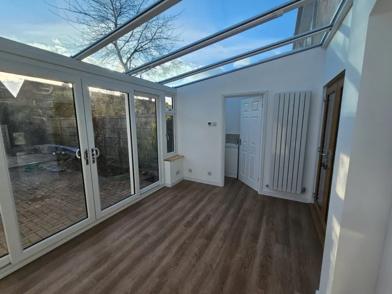 Conservatory replacement – Building work