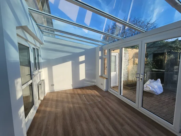 Conservatory replacement – Building work