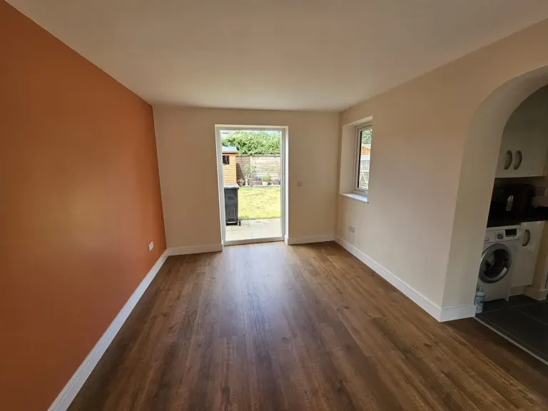 Garage converted to a living room – Refurbishment