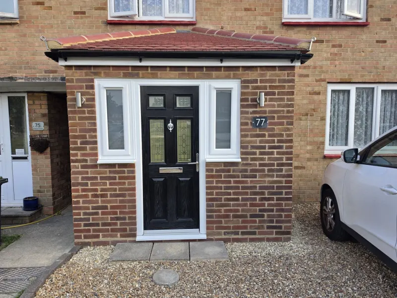 New brick porch – photo 1